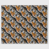 tijger cadeaupapier (Vlak)