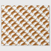 tijger cadeaupapier (Vlak)