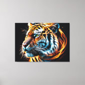 tijger canvas afdruk (Voorkant)