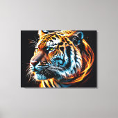 Tijger Canvas Afdruk (Voorkant)