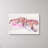  tijger canvas afdruk (Voorkant)