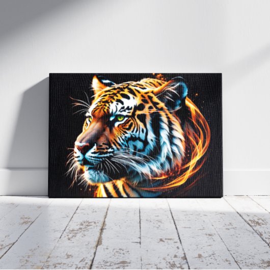 tijger canvas afdruk