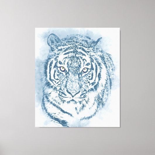 tijger canvas afdruk (Voorkant)
