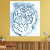 tijger canvas afdruk (Insitu (Woonkamer))