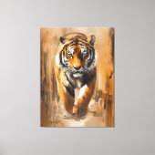 tijger canvas afdruk (Voorkant)