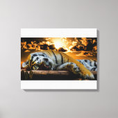 tijger canvas afdruk (Voorkant)