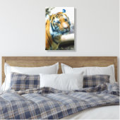 tijger canvas afdruk (Insitu (Slaapkamer))