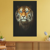 tijger canvas afdruk (Insitu (Woonkamer))