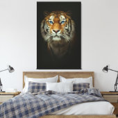 tijger canvas afdruk (Insitu (Slaapkamer))
