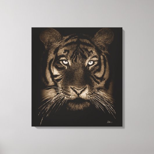 Tijger Canvas Kunst (Voorkant)