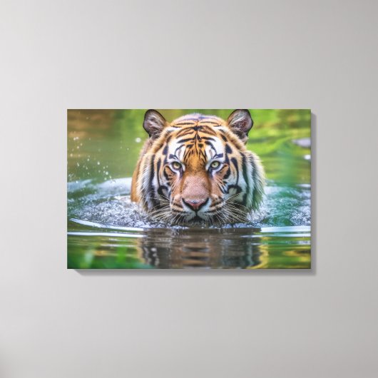 Tijger Canvas Kunst (Voorkant)