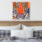 Tijger - Canvas Print (Insitu (Slaapkamer))