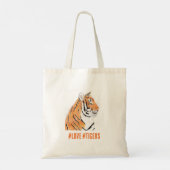 Tijger Canvas tas (Achterkant)