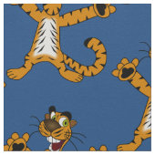 Tijger cartoon stof (Close Up)