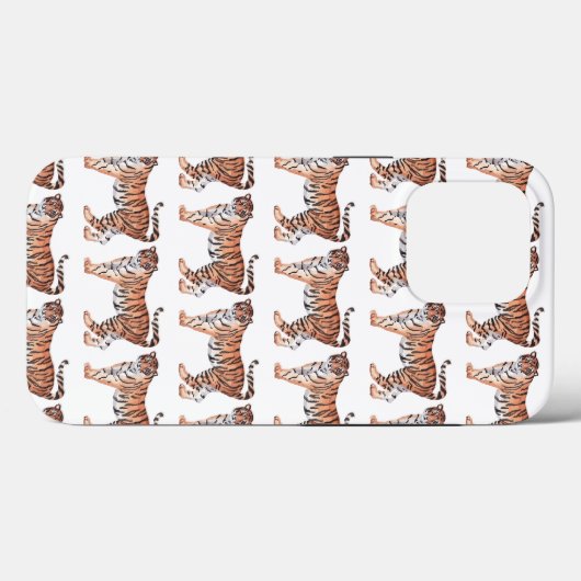tijger Case-Mate iPhone case (Achterkant (horizontaal))