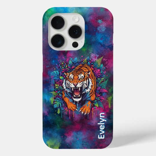 Tijger Case-Mate iPhone Case (Achterkant)