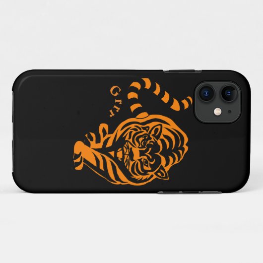 tijger Case-Mate iPhone case (Achterkant (horizontaal))