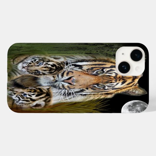tijger Case-Mate iPhone case (Achterkant (horizontaal))