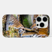 Tijger Case-Mate iPhone Case (Achterkant (horizontaal))