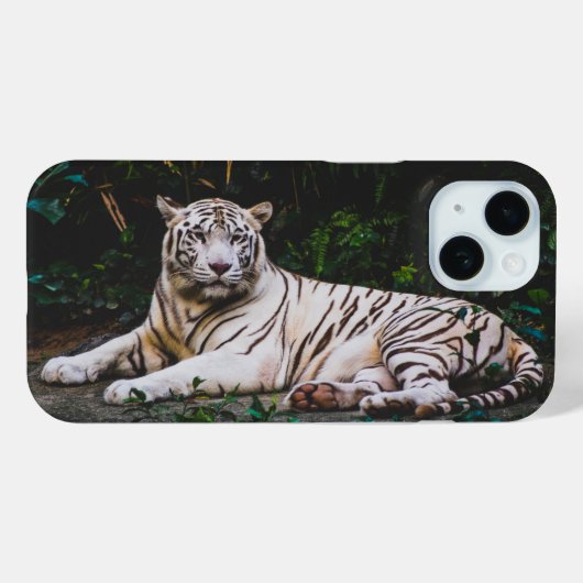 Tijger Case-Mate iPhone Case (Achterkant (horizontaal))