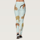 Tijger, Cheetah en luipaard Leggings (Achterkant)