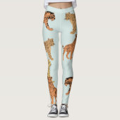 Tijger, Cheetah en luipaard Leggings (Voorkant)