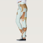 Tijger, Cheetah en luipaard Leggings (Links)