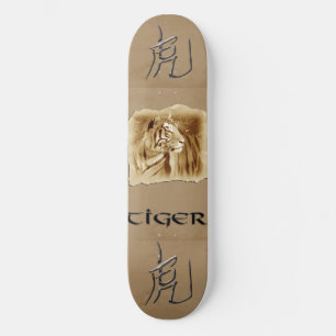 Tijger-Chinese Horoscope/Astrologie Persoonlijk Skateboard