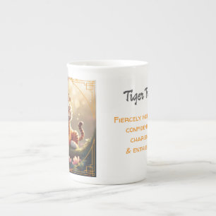 Tijger - Chinese Zodiac Porselein Kop