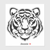 Tijger clipart sticker (Vel)