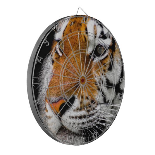 tijger dartbord (Voorkant Links)