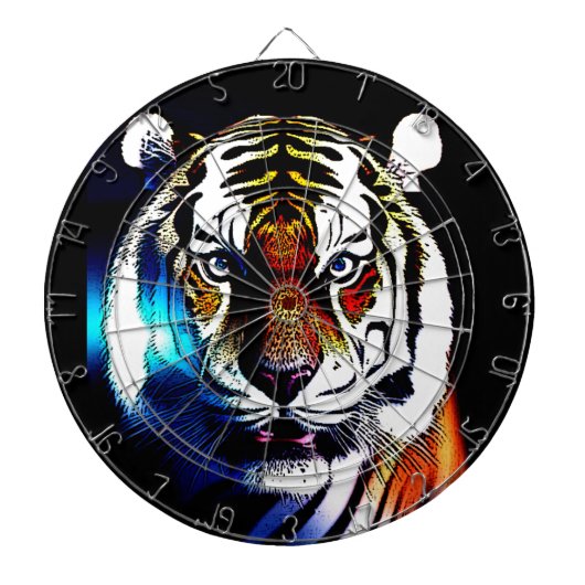 tijger dartbord (Voorkant)