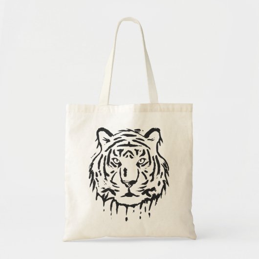 Tijger de dierproeier die de dierentuin van de roo tote bag (Voorkant)
