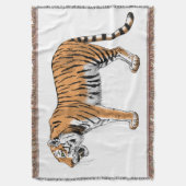 tijger deken (Voorkant Verticaal)