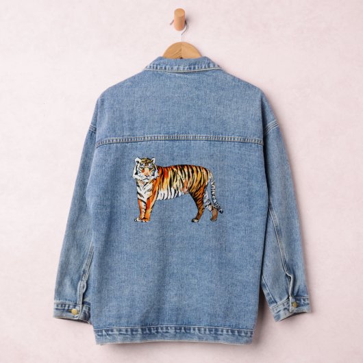 tijger denim jacket (Hangar)