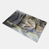 tijger deurmat (Schuin)