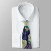 tijger die bufferbuffels aanbrengt in exotisch tro stropdas (Gebonden)