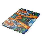 Tijger Dier Bengaals Badmat (Gekanteld)