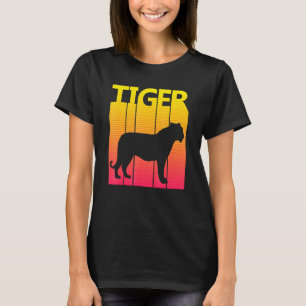 Tijger dier retro kostuum t-shirt