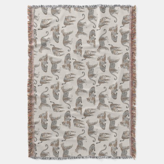 Tijger Dier Roze Modern Deken (Voorkant Verticaal)