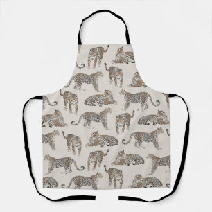 Tijger Dier Roze Modern Schort