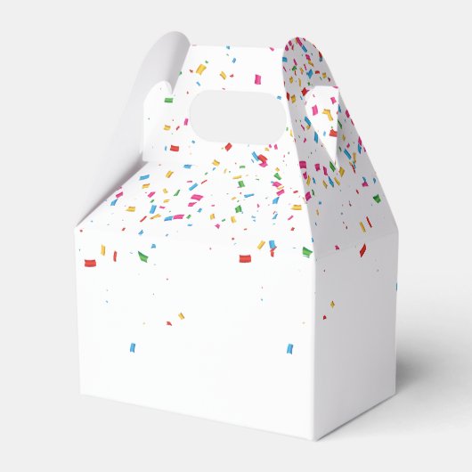 tijger - dieren met een partij bedankdoosjes (Achterkant)