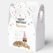 tijger - dieren met een partij bedankdoosjes (Geopend)