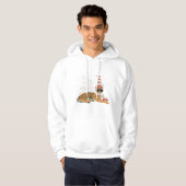 tijger - dieren met een partij hoodie (Voorkant volledig)