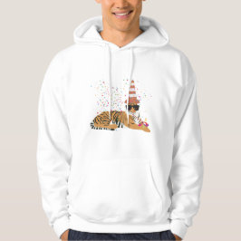 tijger - dieren met een partij hoodie