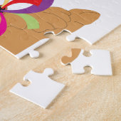 tijger - dieren met een partij legpuzzel (Zijkant)