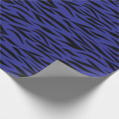 Tijger Dierprint Trouwviering Naadloos Cadeaupapier (Hoek)