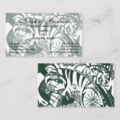 Tijger door Franz Marc;  expressionistische dieren Visitekaartje (Voorkant / Achterkant)