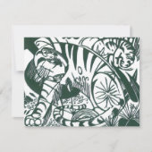 Tijger door Franz Marc, expressionistische kunst (Voorkant)