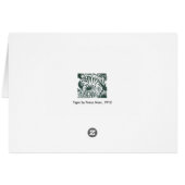 Tijger door Franz Marc,  expressionistische kunst (Achterkant Horizontaal)